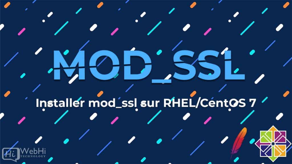 Installer mod_ssl sur RHEL/CentOS 7