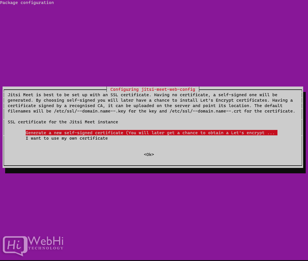 jitsi ssl certificate