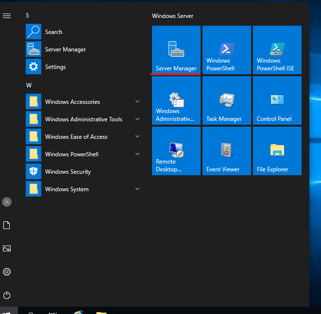 Install IIS on Windows Server using GUI