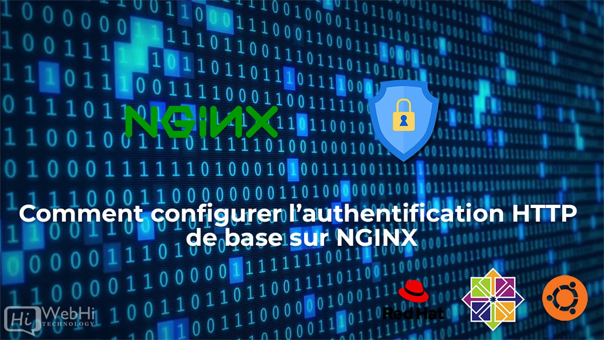 configuration de l'authentification HTTP basique sur NGINX ubuntu et centos