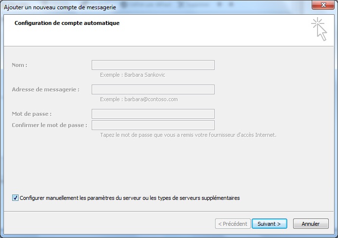 installer configurer outlook 2010 configuration messagerie