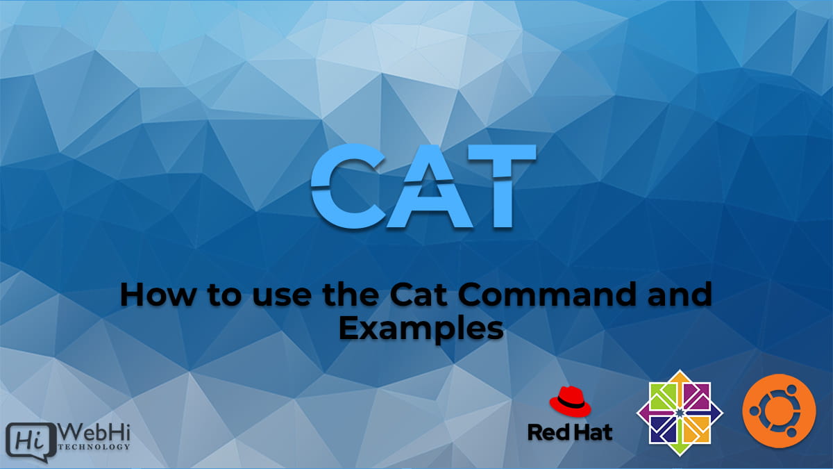 Syntax and exemples for Cat (Unix command)