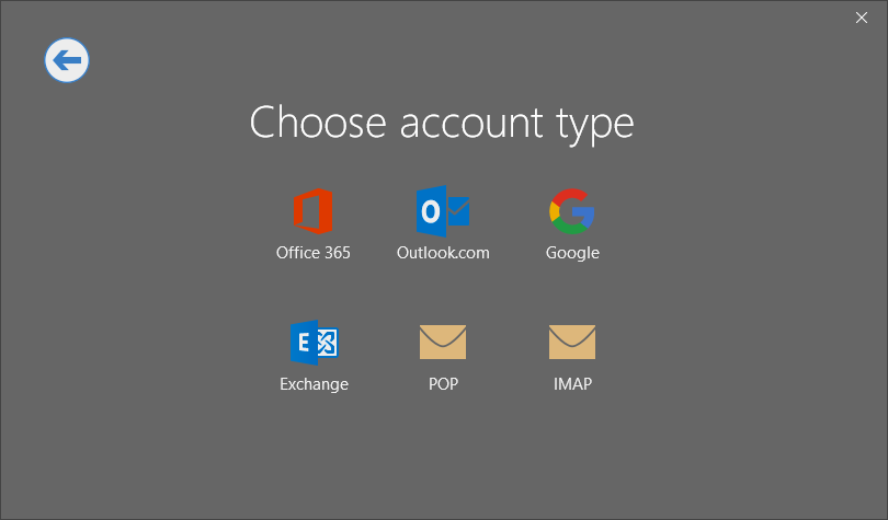 setup config outlook 2013 settings email account choose account