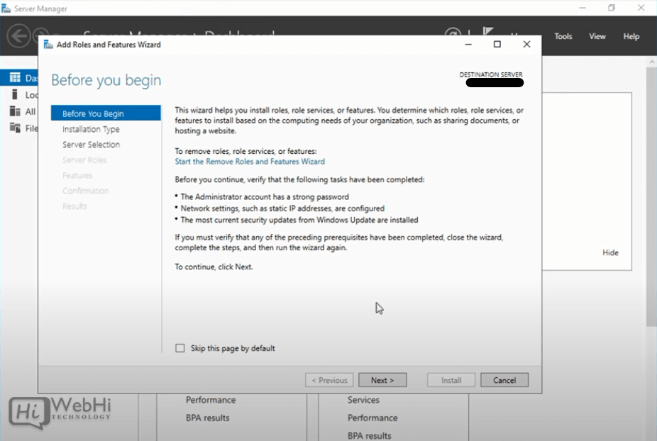 serveur Windows ajouter des rôles et des fonctionnalités Active Directory