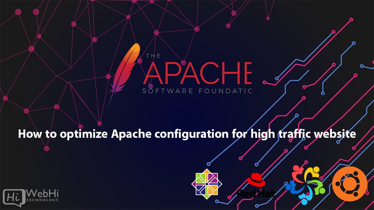 optimise Apache configuration for high traffic website and apps