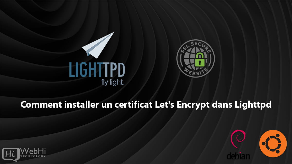 installer un certificat Let's Encrypt dans Lighttpd