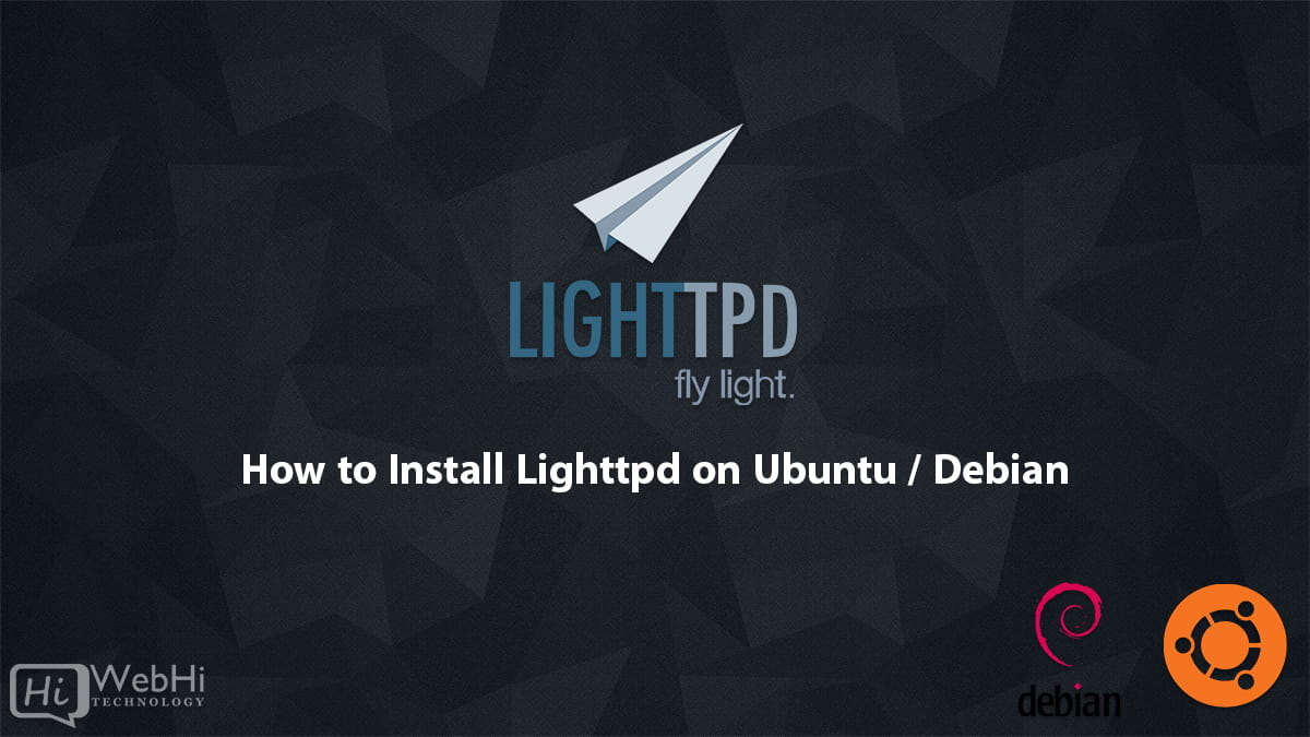 setup Lighttpd on Ubuntu Debian
