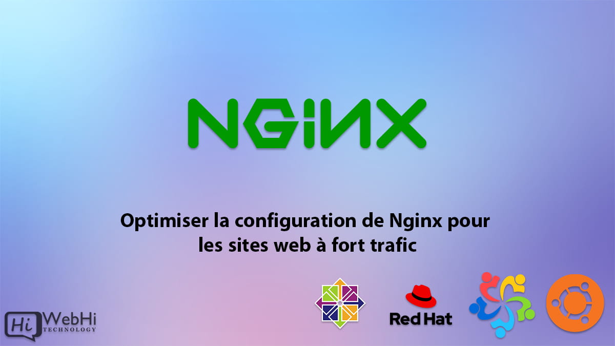 utilisation de Nginx pour optimiser les performances du site web en cas de trafic élevé debian ubuntu