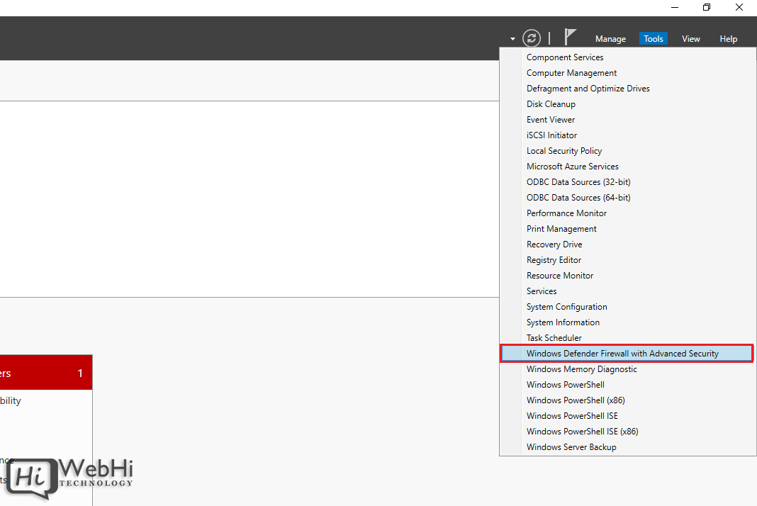 Windows Firewall with Advanced Security