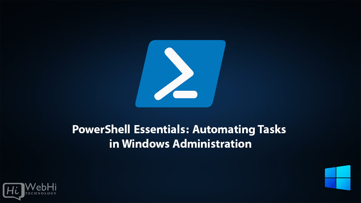 PowerShell Windows server MS DOS automation for Windows tasks