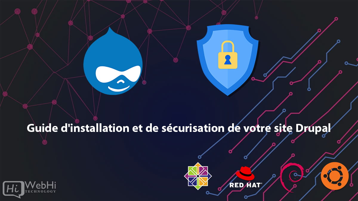 installer configurer et sécuriser CMS drupal