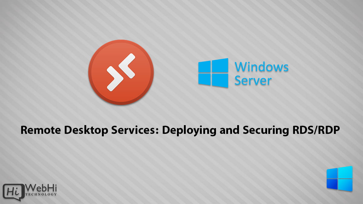How to install Deploy and Secure RDS/RDP on Windows Server 2016 2019