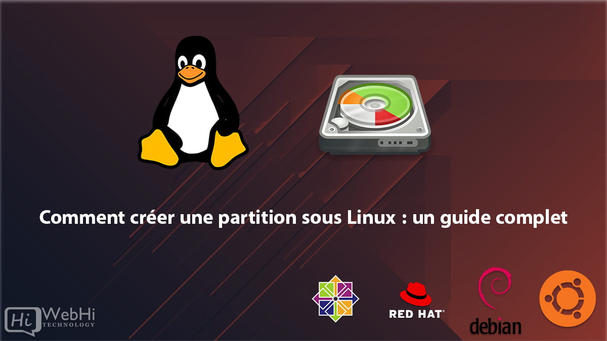 Partitionnement de disque créer une partition dans le répertoire Linux Linux Ubuntu Centos partitionné Fdesk