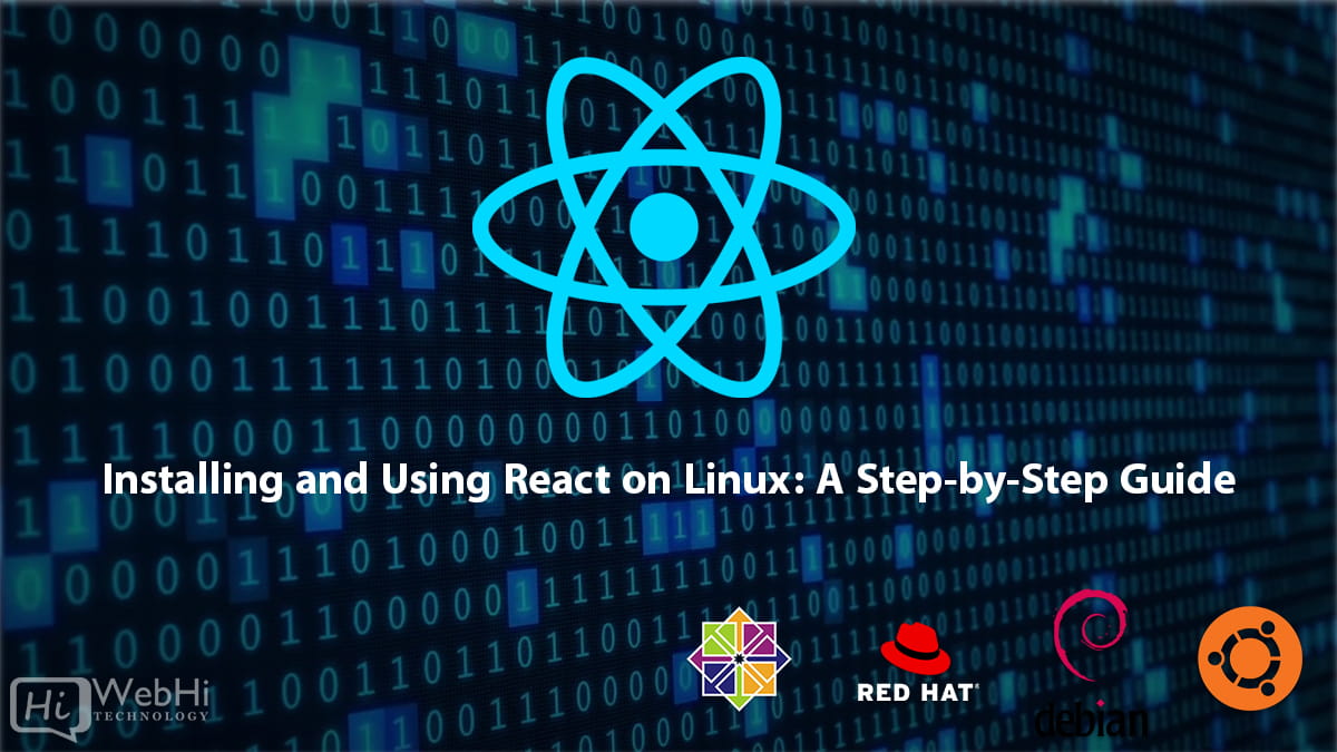 Install and use react on linux ubuntu debian and centos RHEL