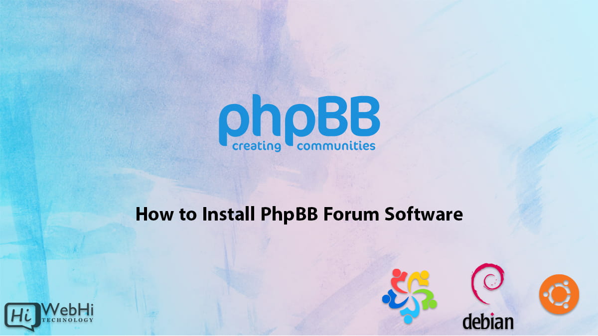 Installing PhpBB Forum Software